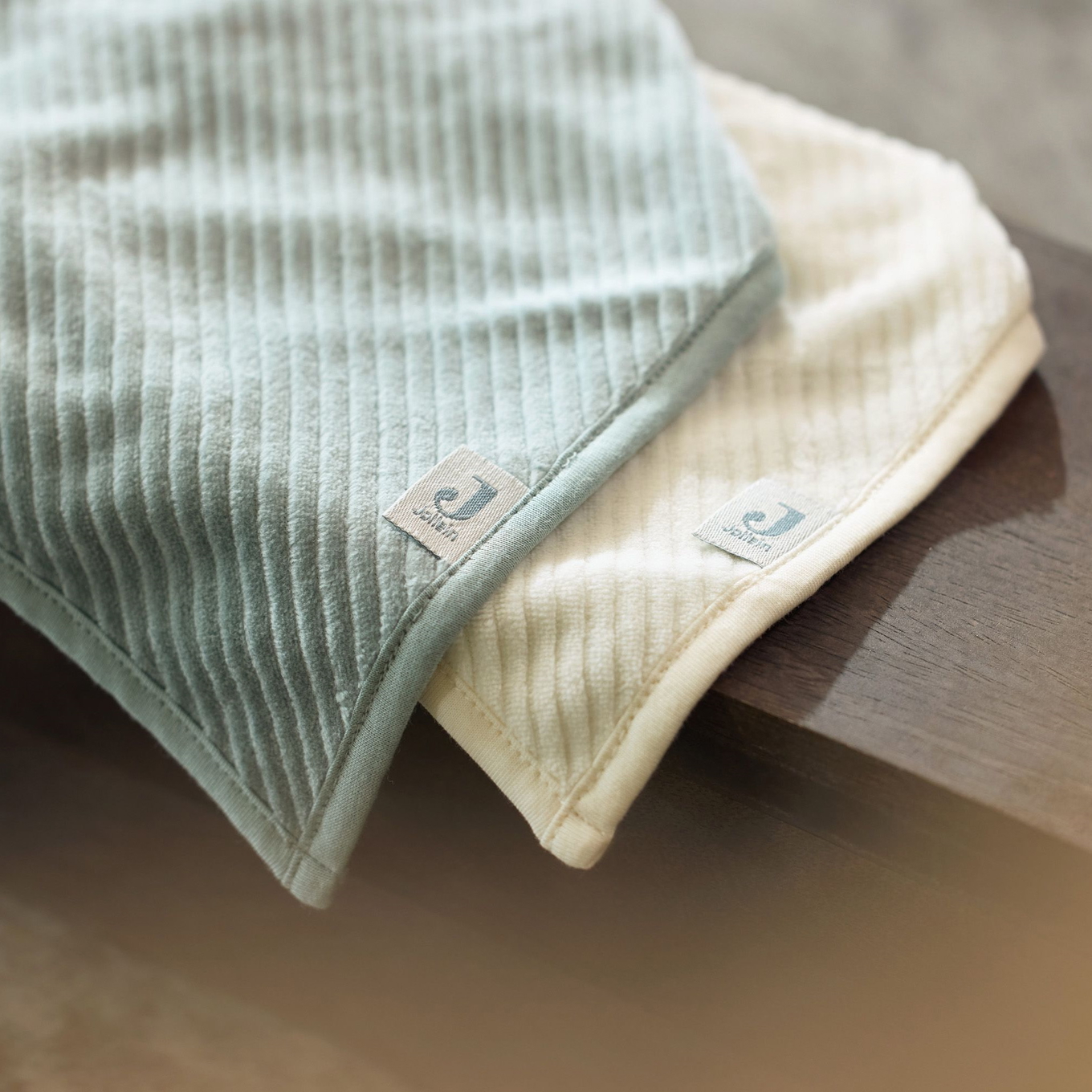 Lätzchen Bandana Velvet Rib 2er Set Sea Green 3