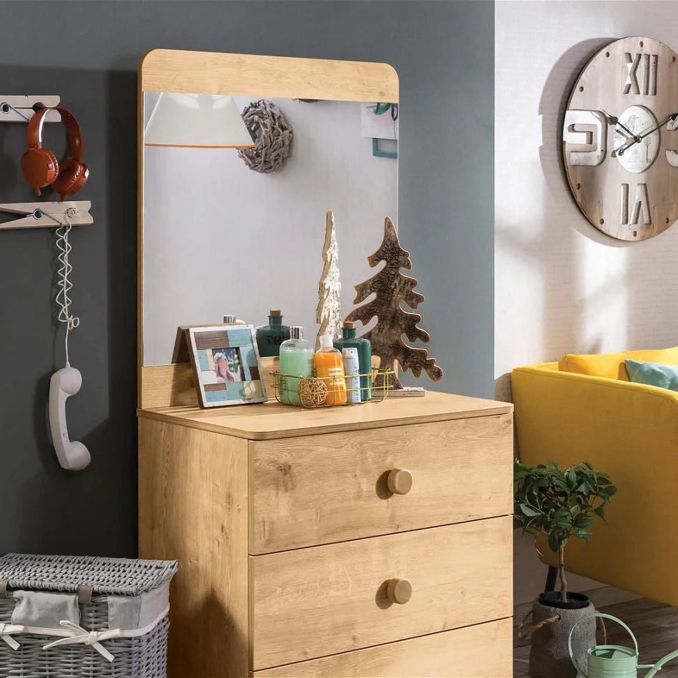 Spiegelaufsatz für Mocha Kommode 2