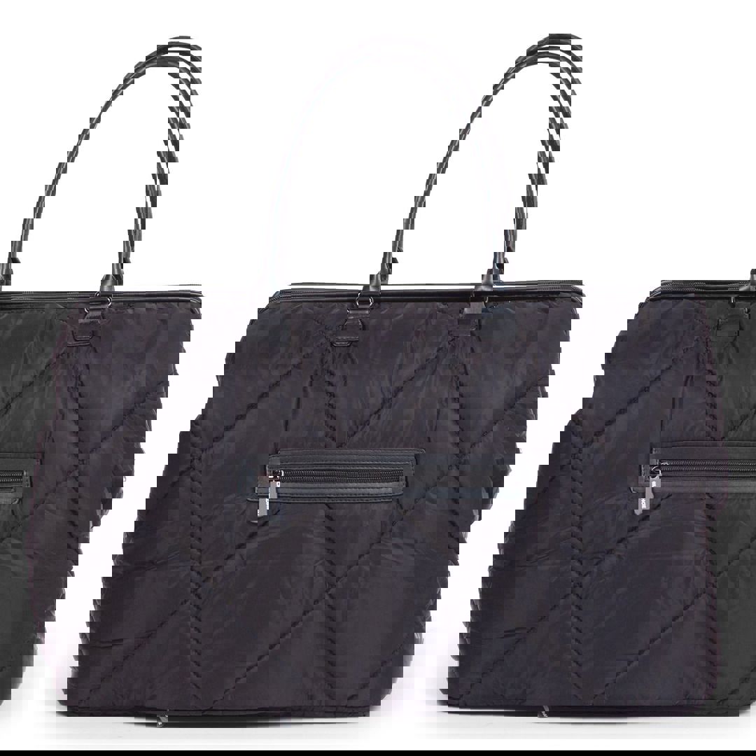 Mommy Bag Gesteppt Schwarz 4