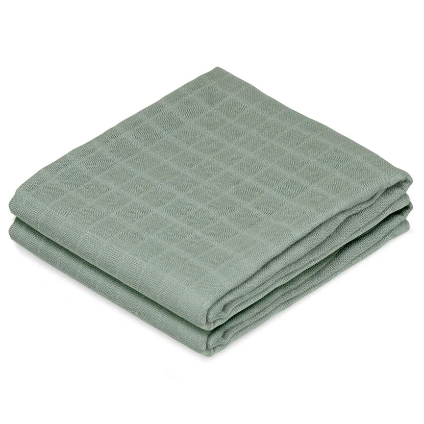 Spucktücher 2er Set Grün 1