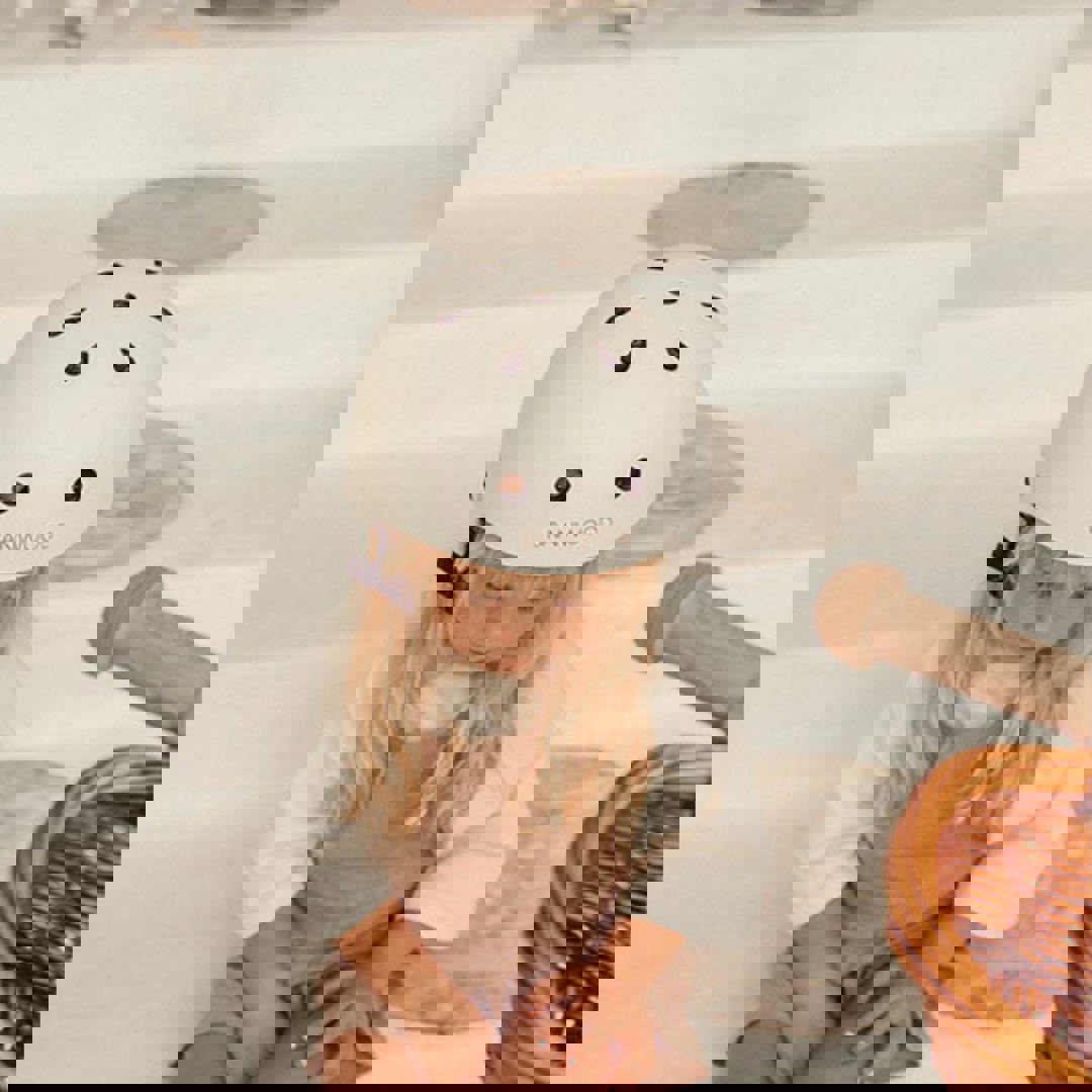 Klassischer Helm Creme 50-54 cm 2