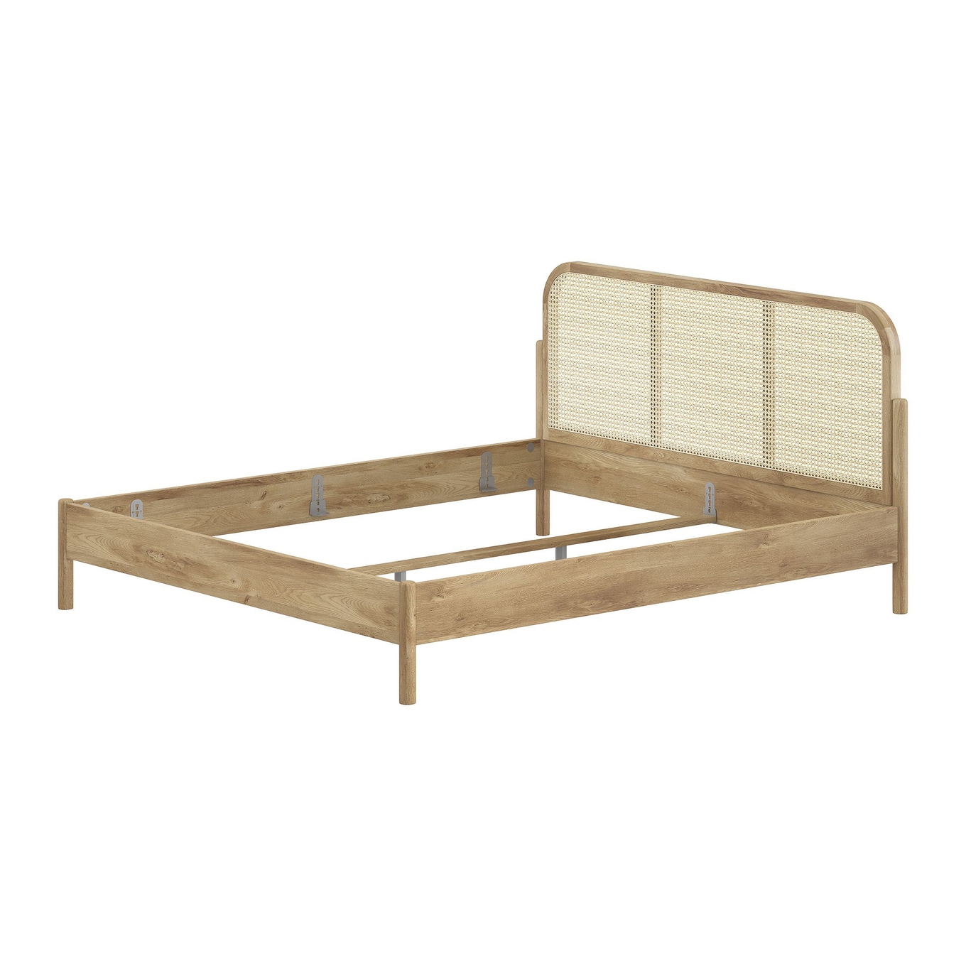 Bett Olive Rattan 180 x 200 cm