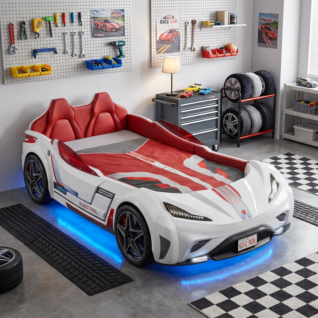 Autobett GTE Weiss 7