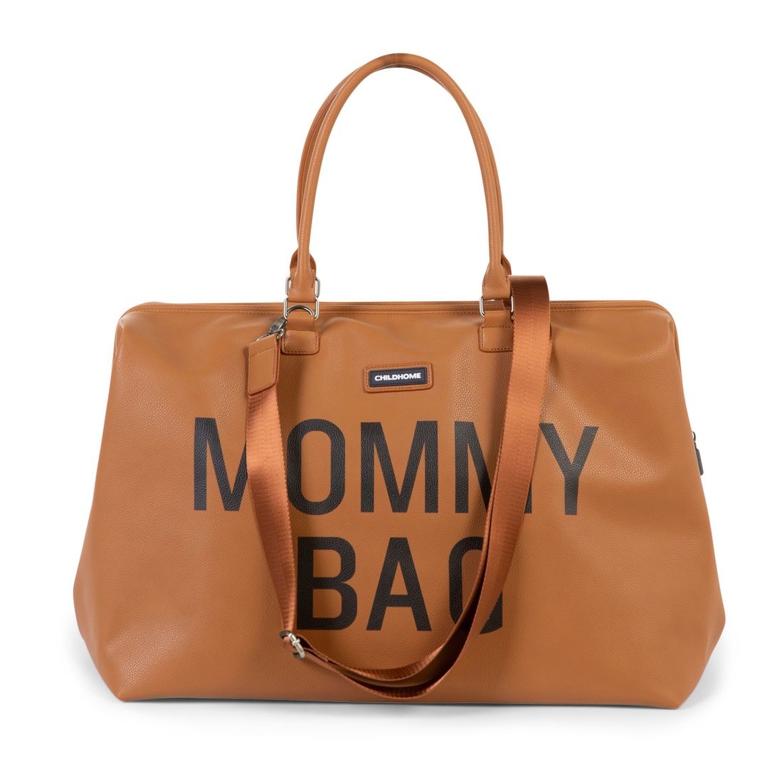 Mommy Bag Lederlook Braun 4
