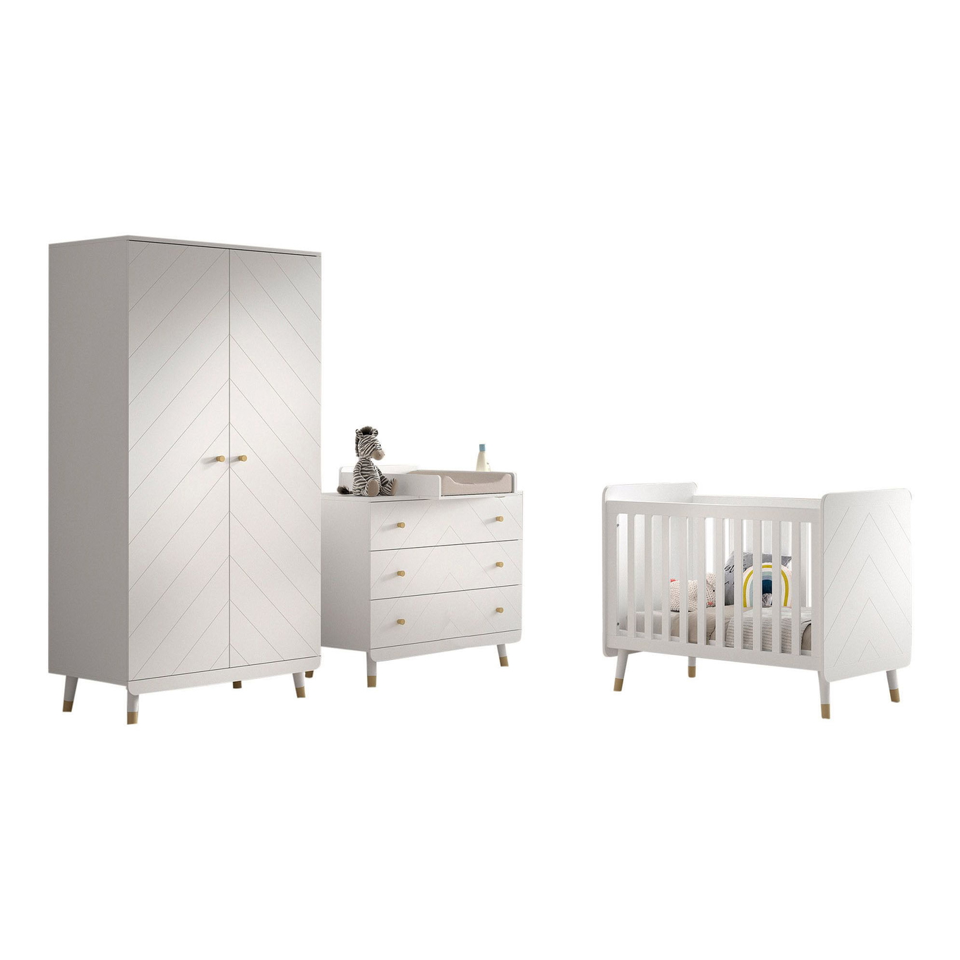 Babyzimmer Billy 4-teilig Set B