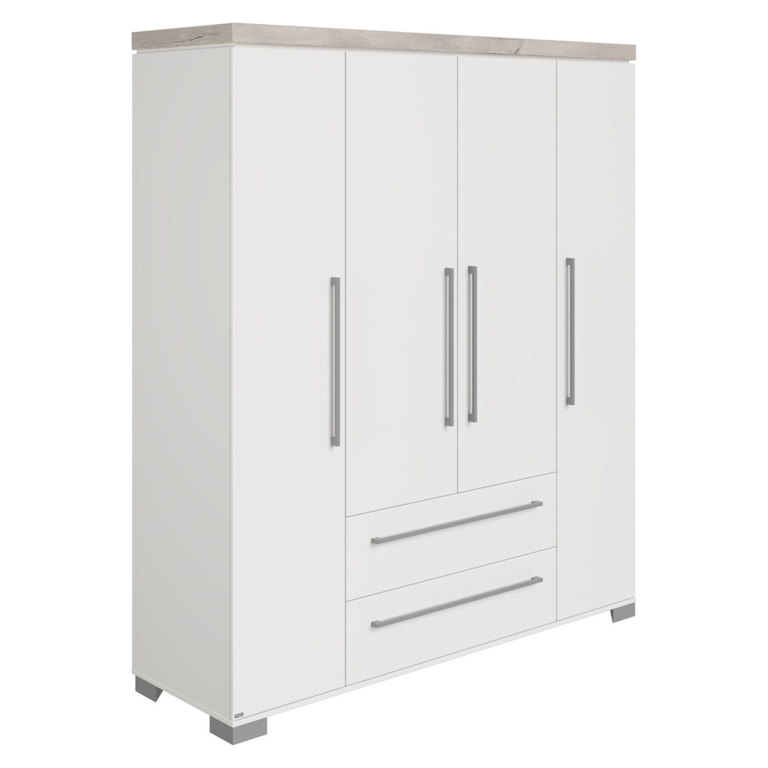 Kleiderschrank Kira Nautik, 4-türig