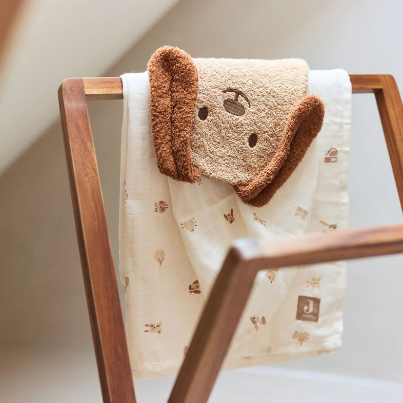 Waschhandschuh Frottee Hund 3