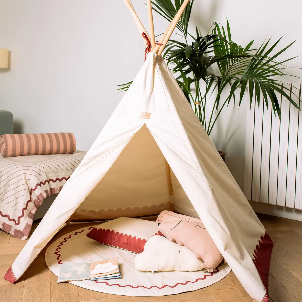 Tipi Zelt Arizona Vibes Rot #2