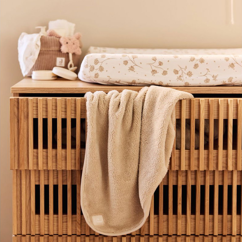 Babydecke Sherpa Sand #2