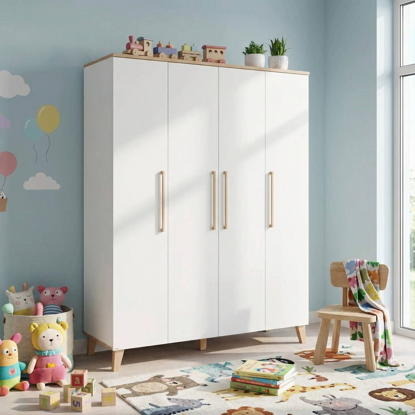 Kleiderschrank Oscar 4-türig #2