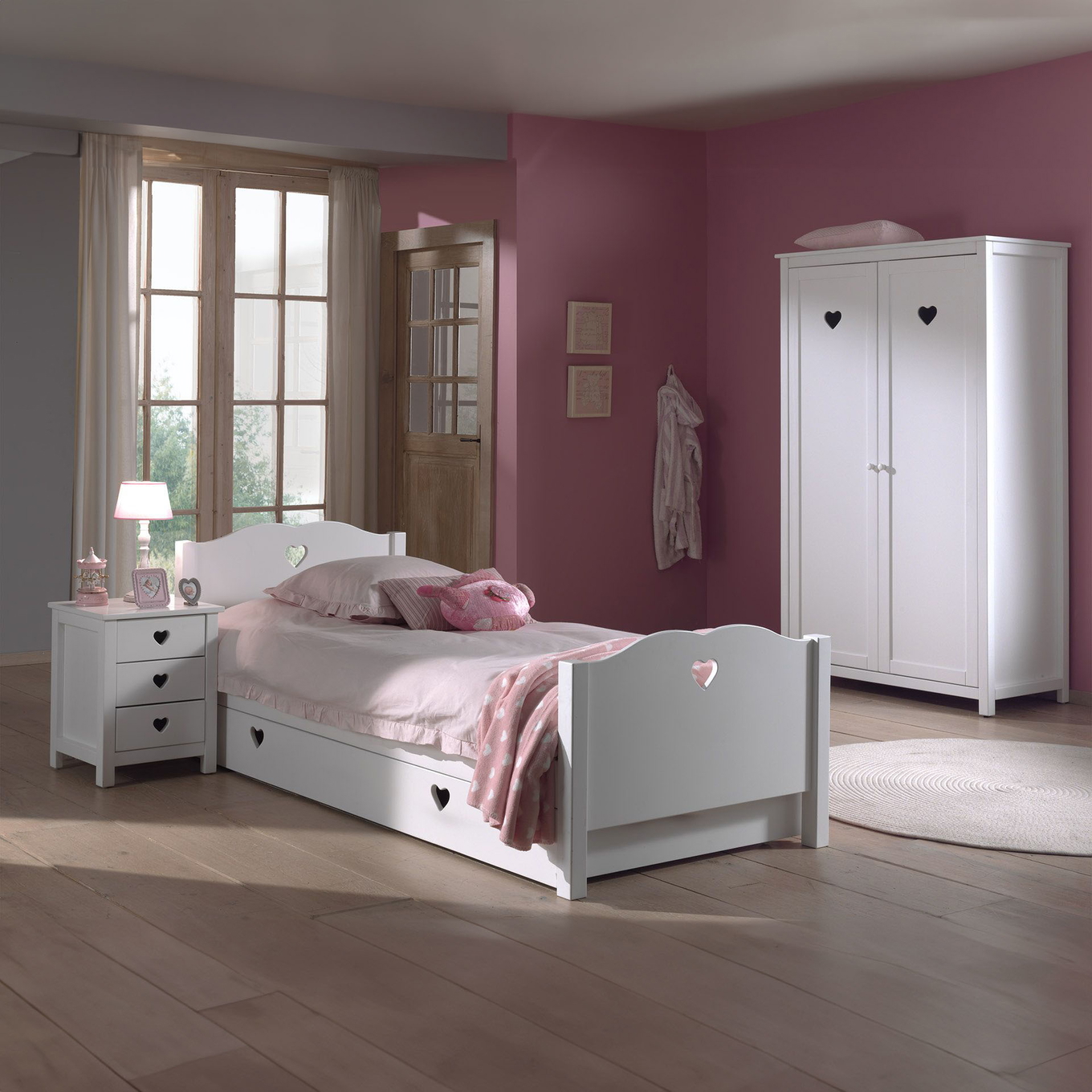 Kinderzimmer Amori 4-teilig Set B 2