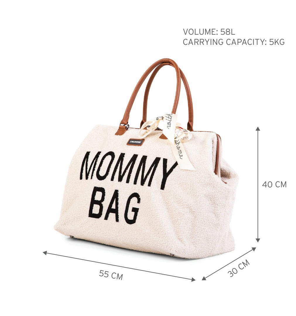 Mommy Bag Teddy Altweiss 5