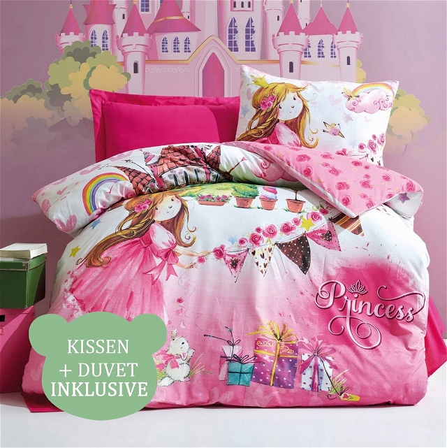 Textil Set Princess inkl. Duvet und Kissen