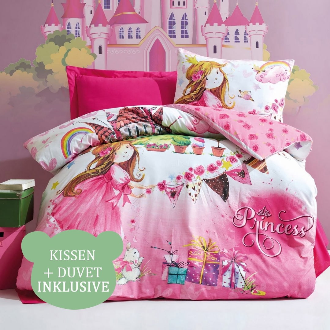 Textil Set Princess inkl. Duvet und Kissen 1
