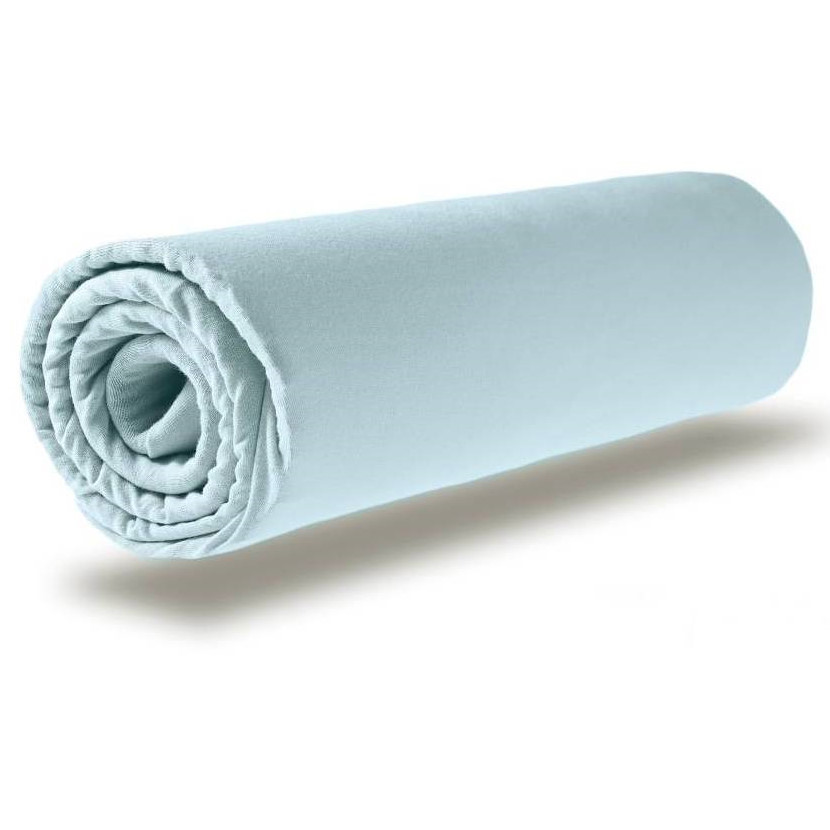 Fixleintuch Jersey Sky Blau 70 x 140 cm