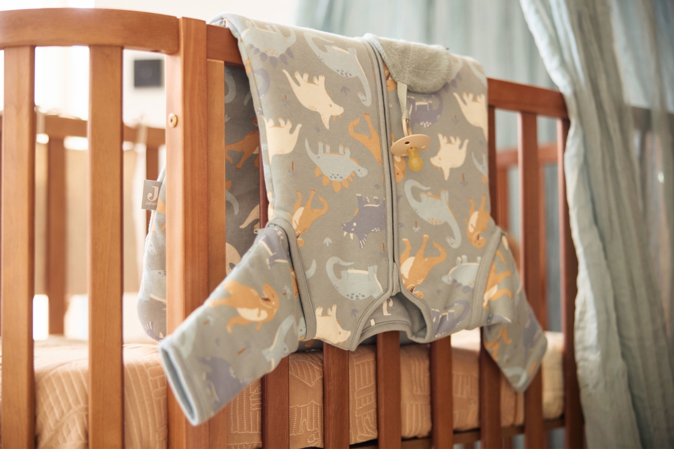Schlafsack mit abnehmbaren Ärmeln Dino 90 cm 8