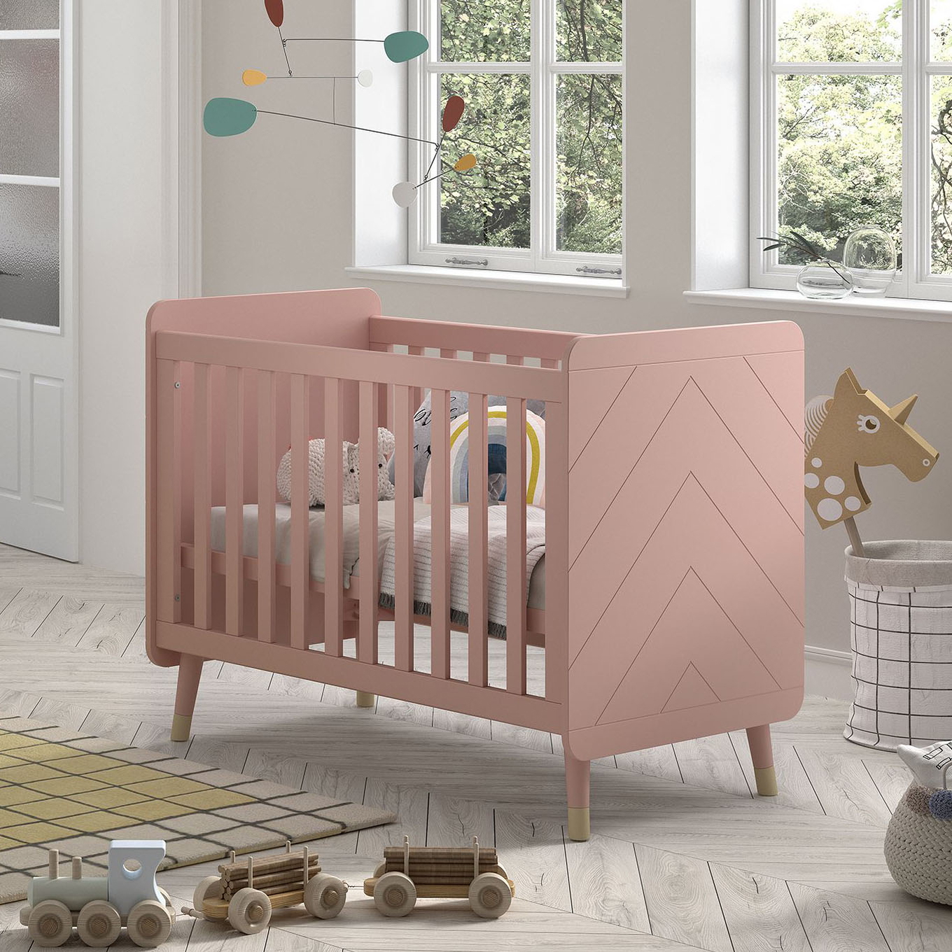 Babybett Billy Rosa 2