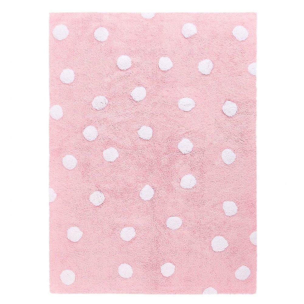 Teppich Polka Dots Pink 1