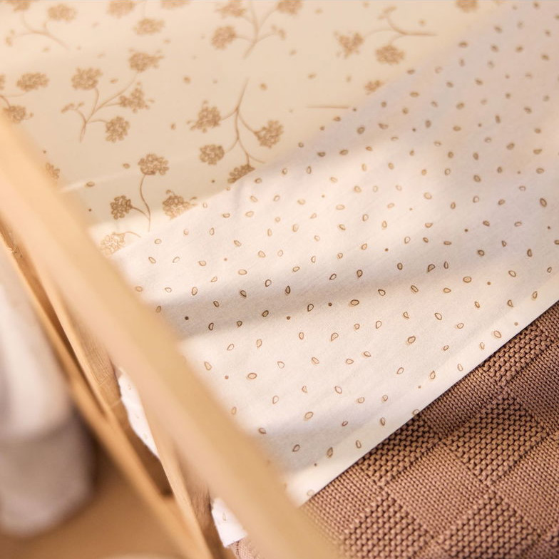 Fixleintuch Jersey Leafy Dreams 60 x 120 cm 3