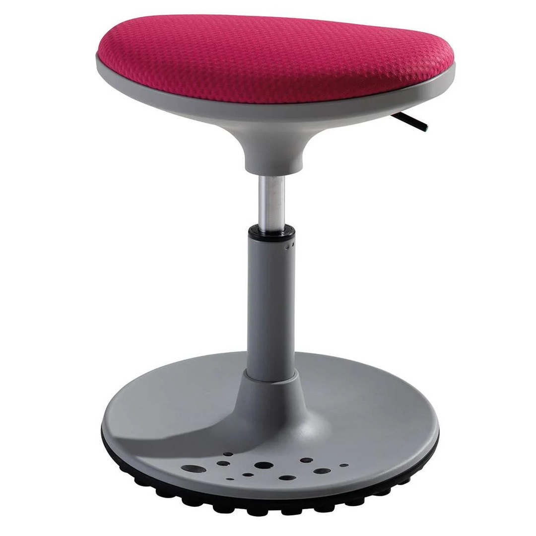 Drehstuhl Speedy Grau, Brombeere