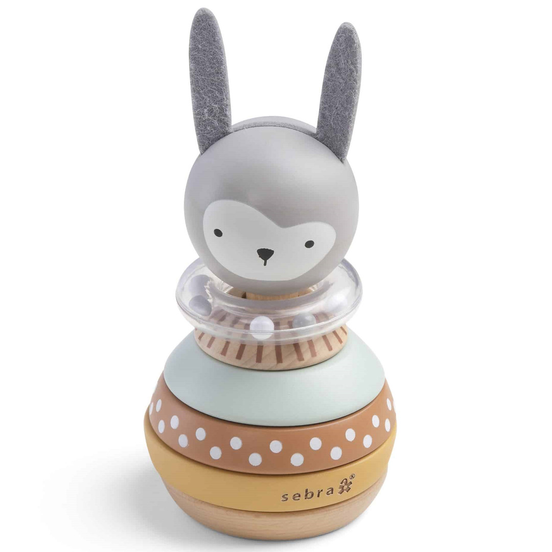 Stapelspielzeug Woodland Hase 1