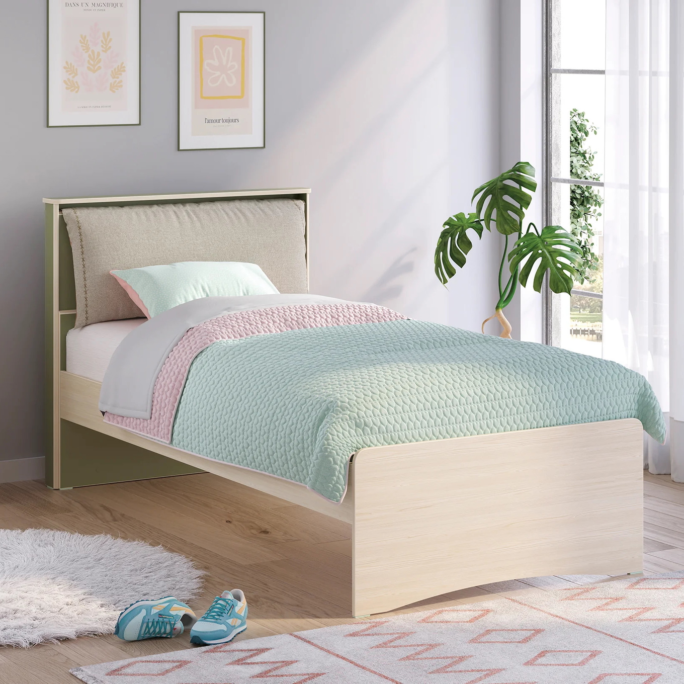 Kopfkissen für Cilek Betten Salmon, 100 x 200 cm 4