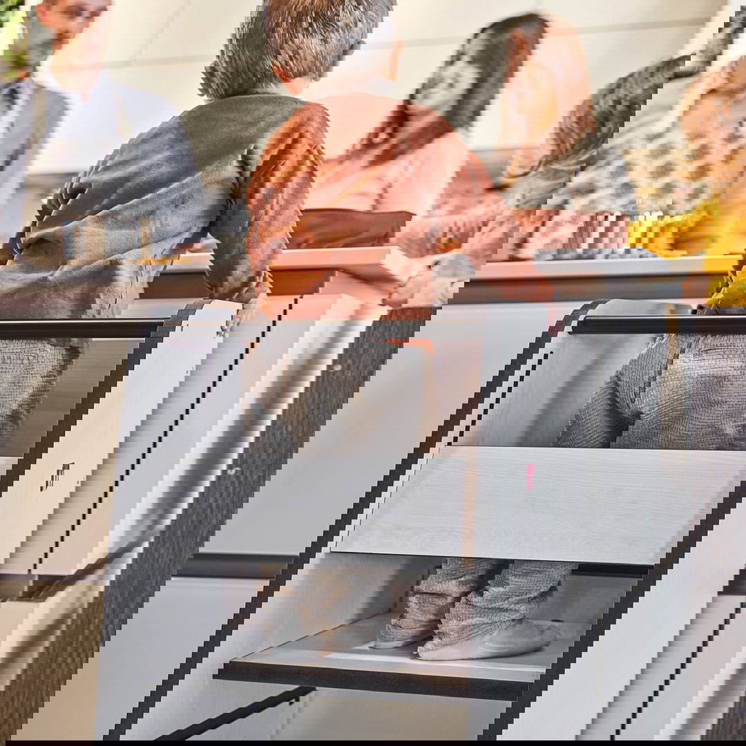 Lernturm Trusty Weiss 4