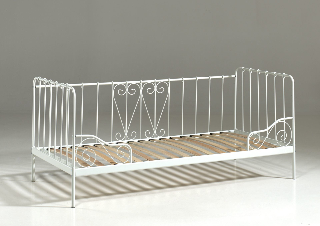 Kojen-Metallbett Alice Weiss 4