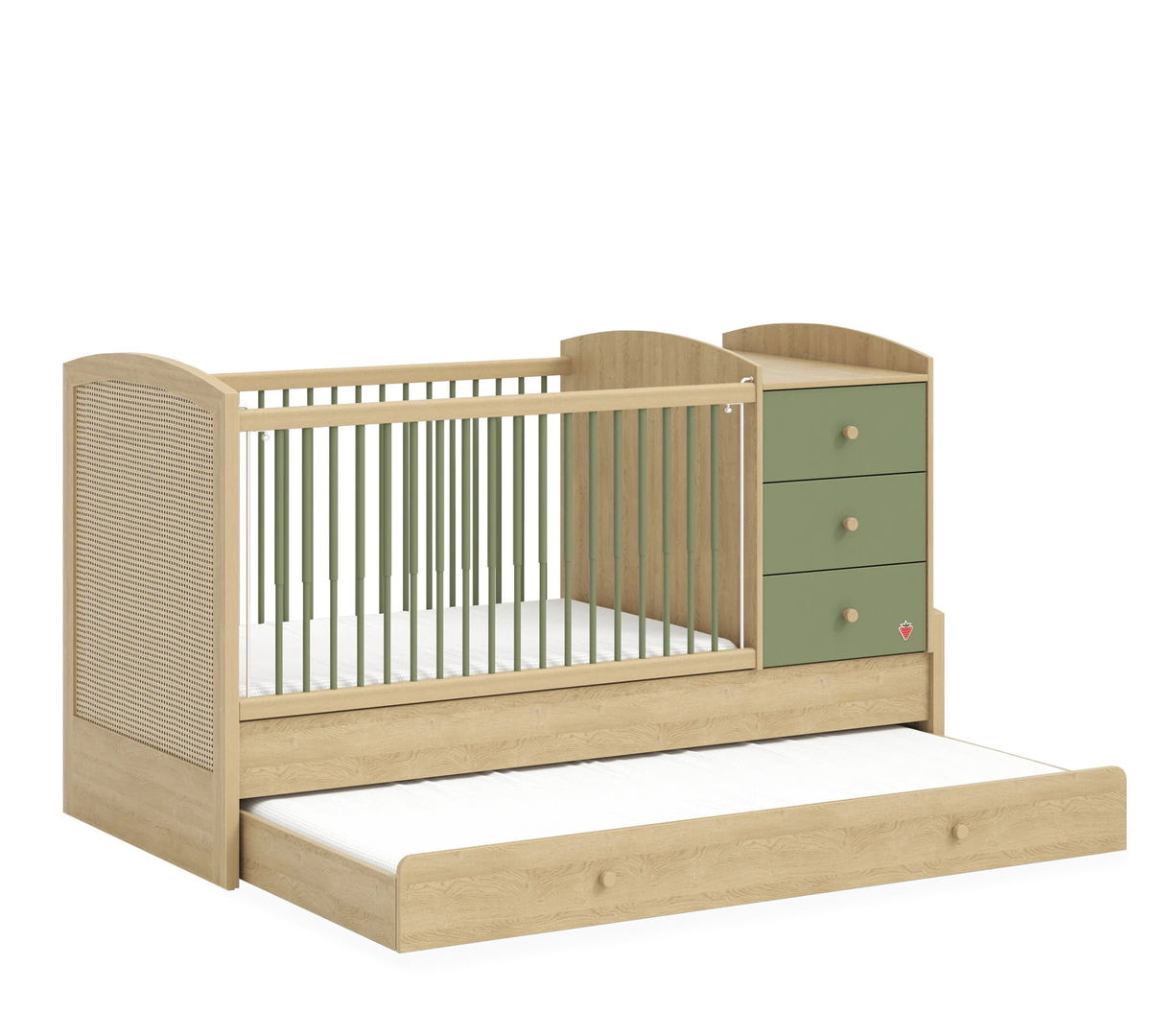 Babybett Loof Baby Umbaubar 9