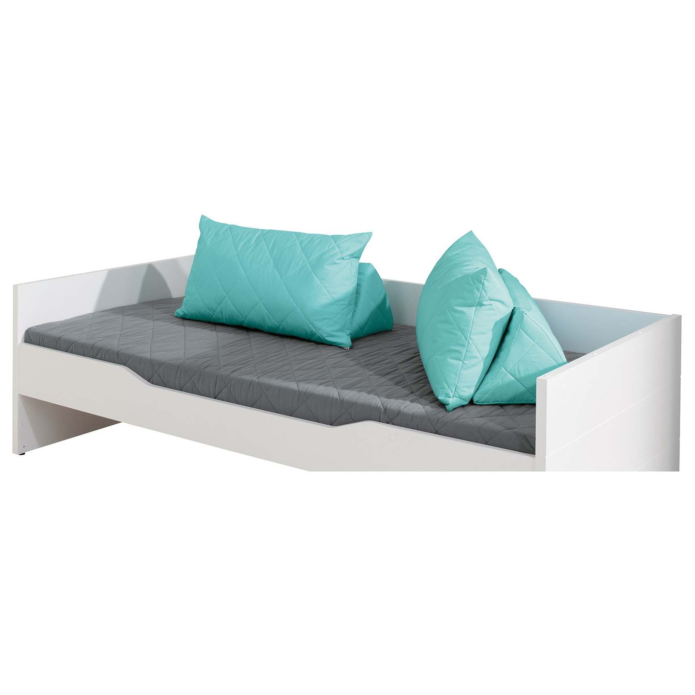 Chillkissen aus Baumwolle Türkis