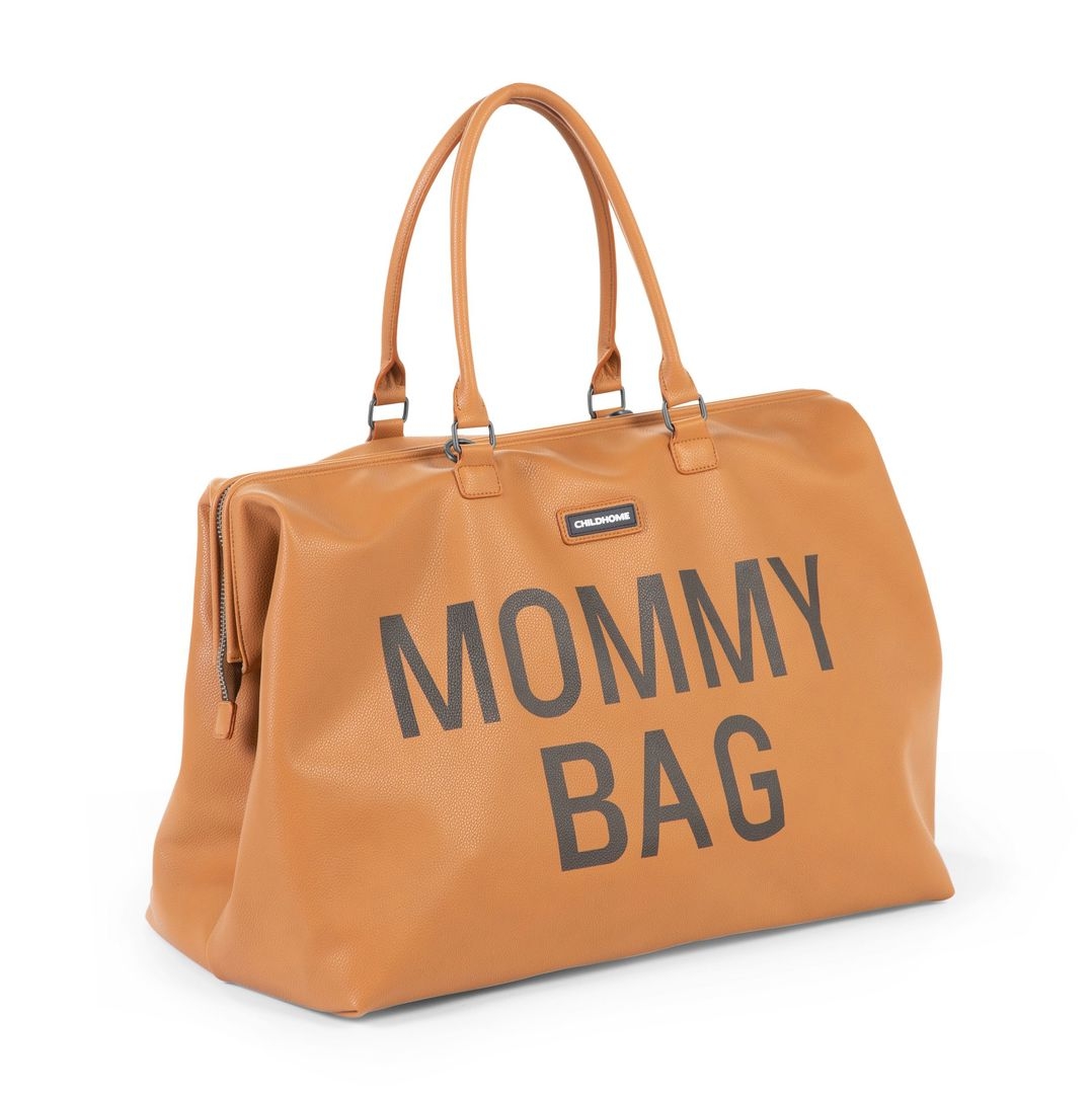 Mommy Bag Lederlook Braun 3