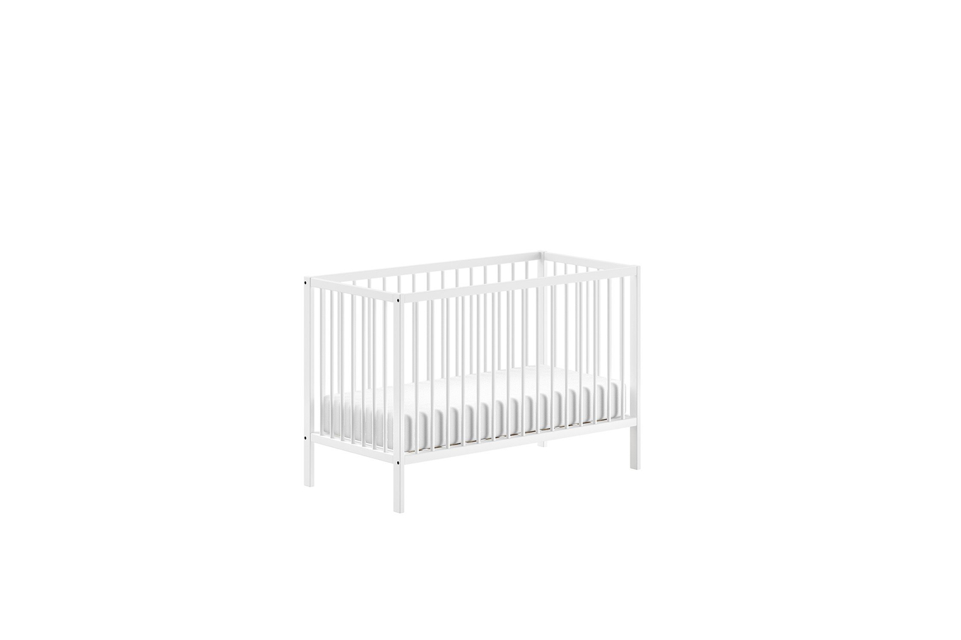 Babybett Dino 60 Weiss 5