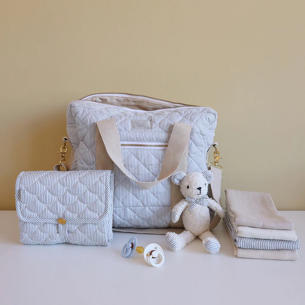 Wickelunterlage OCS Classic Stripes Blue #2