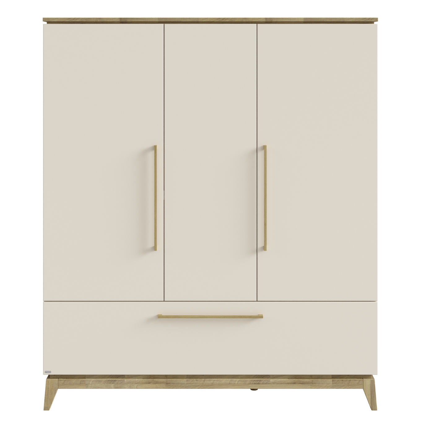 Kleiderschrank Stiene 3-türig 4