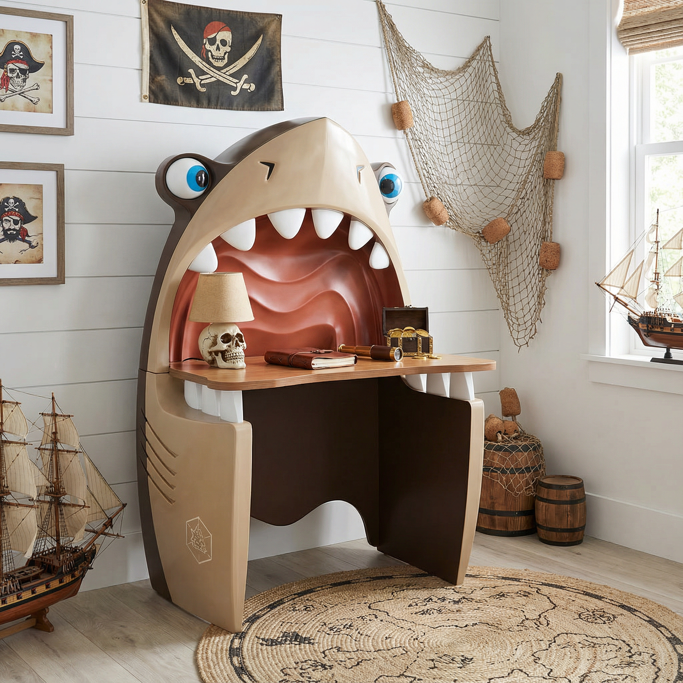 Schreibtisch Pirate Hai #2