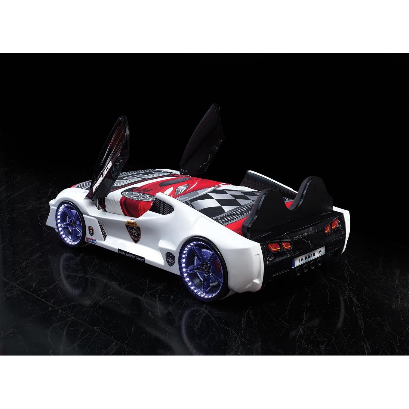 Autobett Speedster Polizei 3