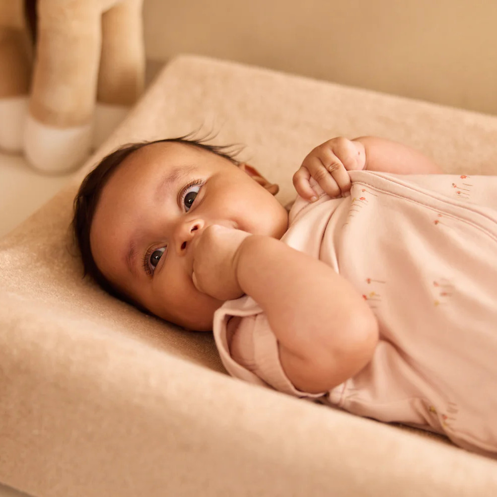 Wickelkissenbezug Frottee Blush/Wild Rose 2er Pack 2