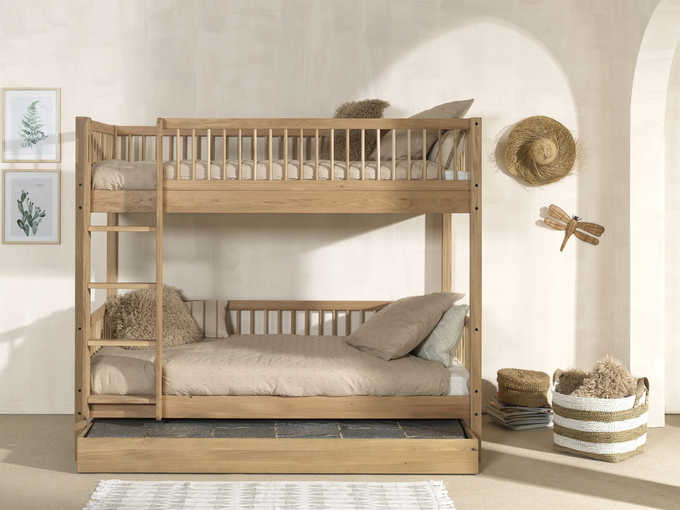 Etagenbett Forrest inkl. Ausziehkasten Holz 3