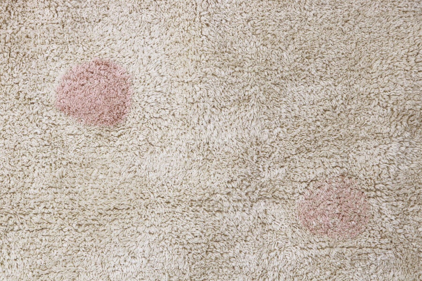 Teppich Hippy Dots Rosa 5