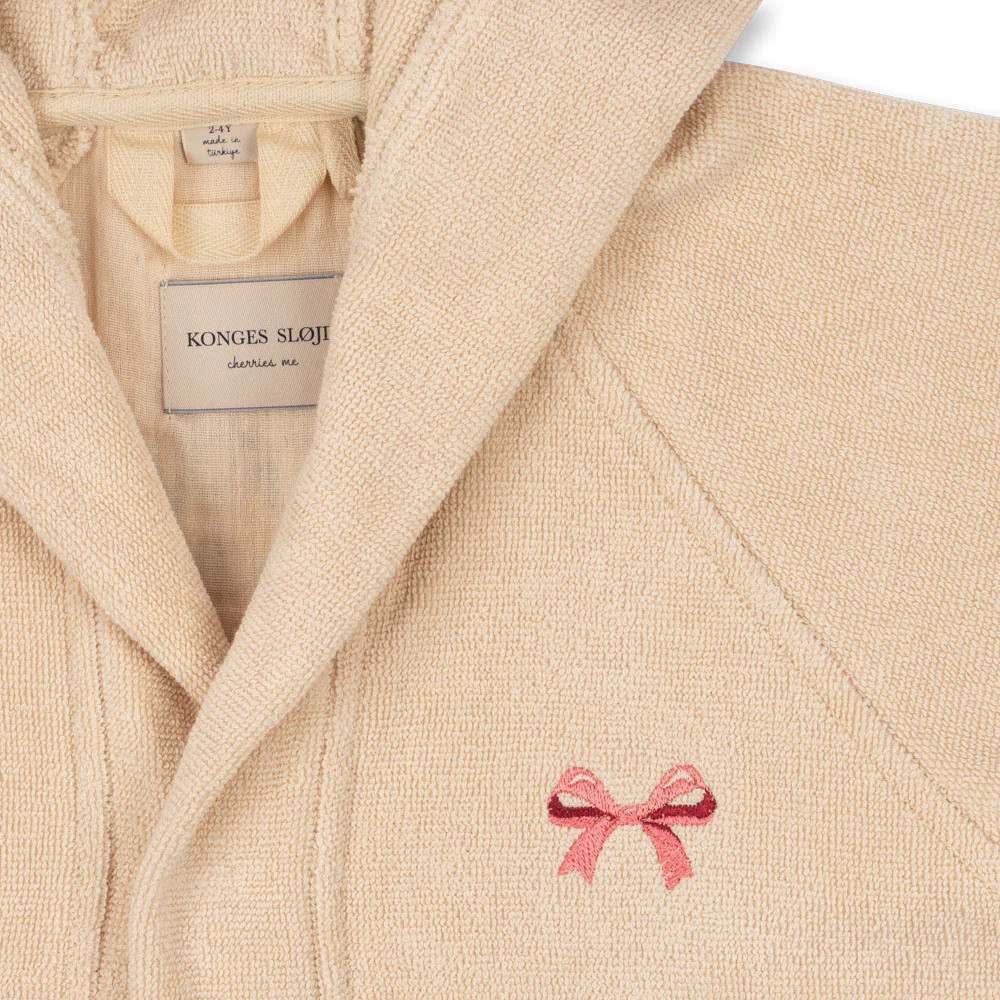 Frottee-Bademantel Brazilian Sand GOTS 5-8 Jahre 4