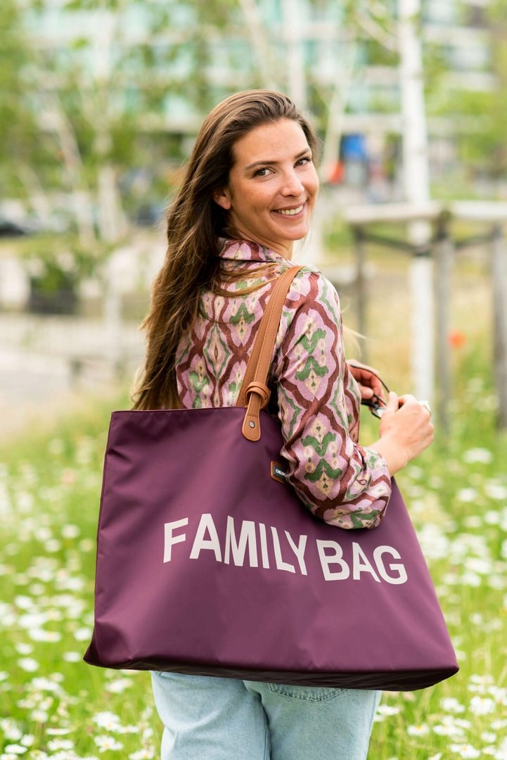 Family Bag Aubergine 2