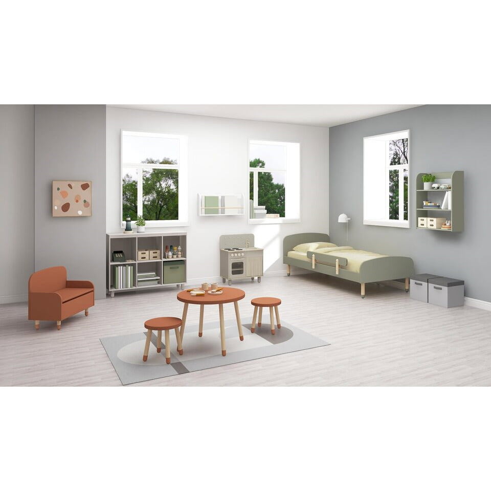 Kinderstuhl Dots Rotviolett 3