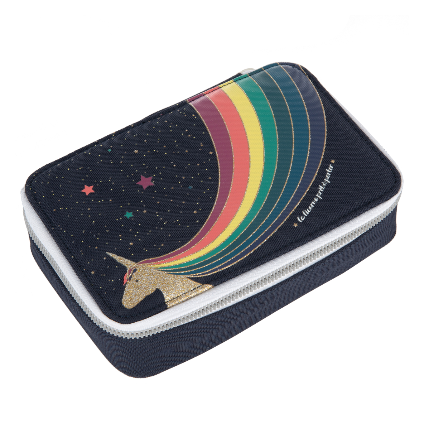 Etui Gefüllt Unicorn Gold