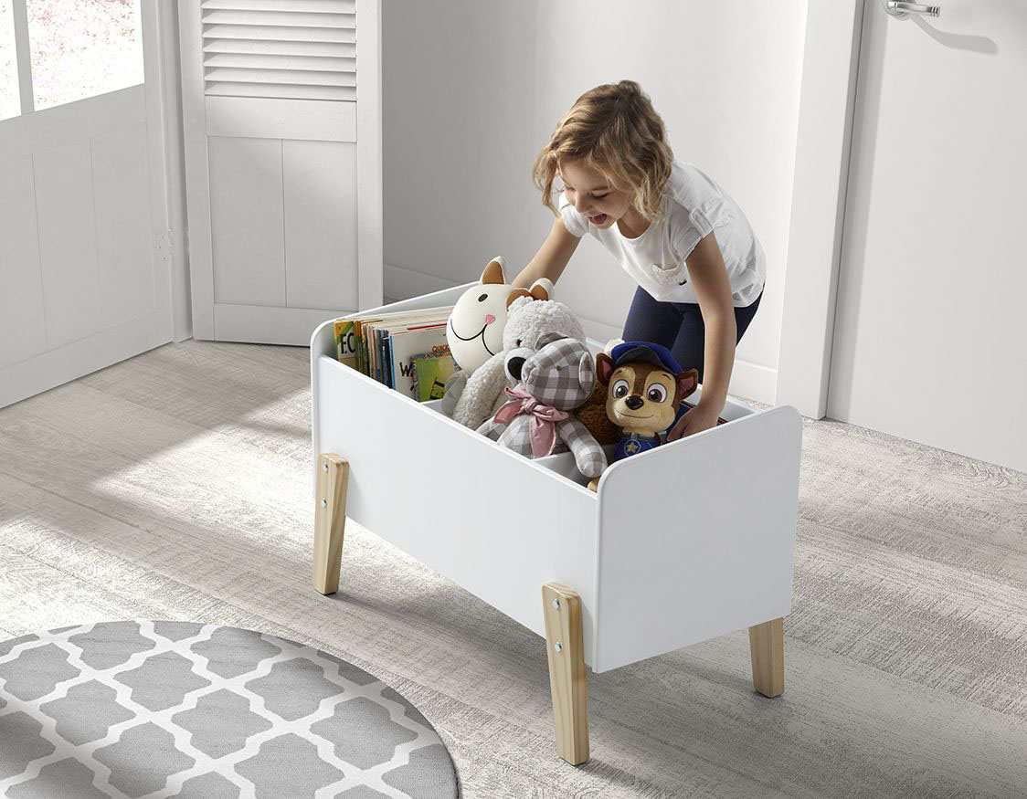 Kinderzimmer Kiddy 3-teilig Set Weiss 4