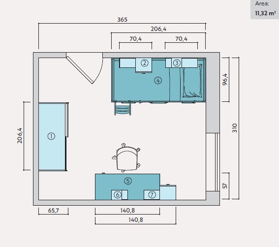Kinderzimmer Bloom Youth Set 9