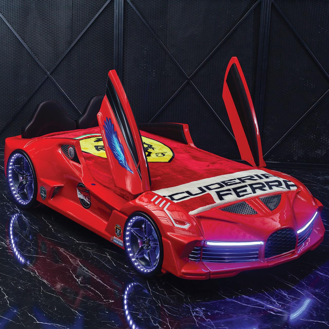 Autobett Speedster Rot 5