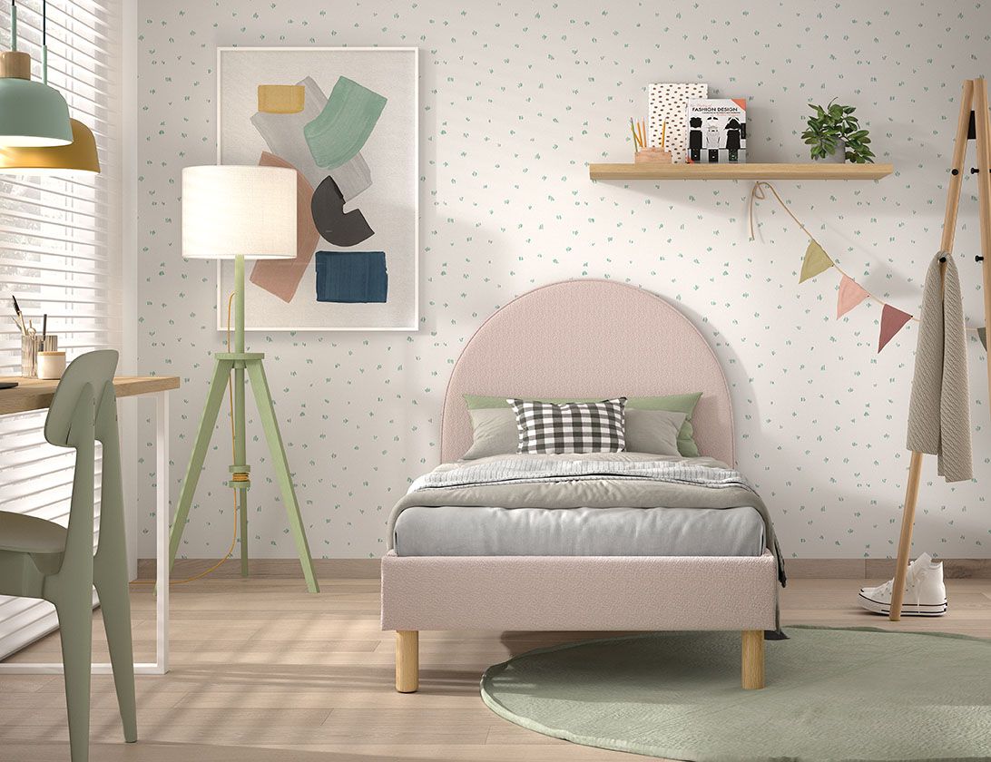 Bett Moon Rosa, 90 x 200 cm 3