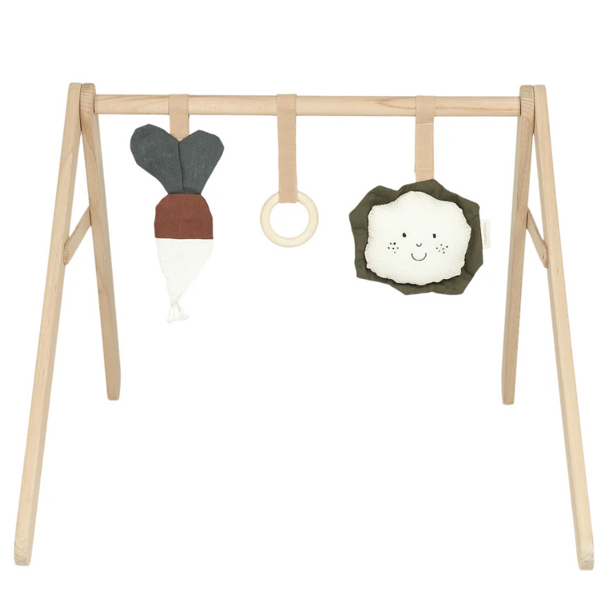 Spielbogen aus Holz Veggies