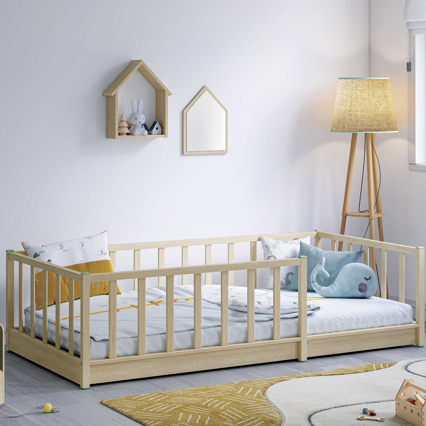 Kinderzimmer Montes Set Natur 4