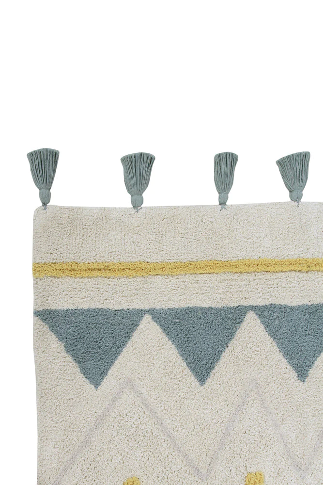 Teppich Azteca Blau, L 8